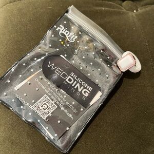 Silicone Wedding Ring - White